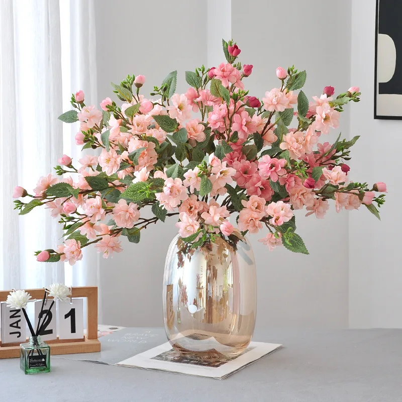 Sustainable Living Guide - 47cm flor de camélia artificial sala